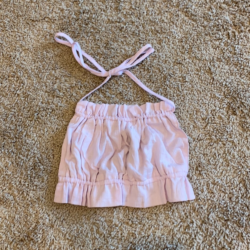 Princess Polly, light purple halter top, size 0